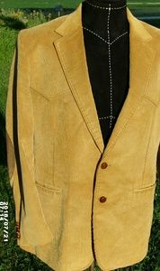Vintage Mens Levi western blazer corduroy